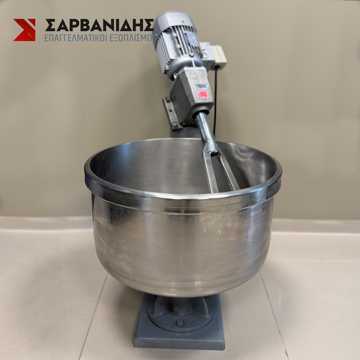 Ζυμωτήριο αρτοζαχαροπλαστικής 60 λίτρων μεταχειρισμένο